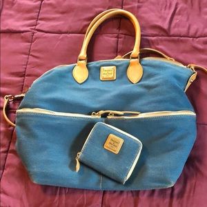 Dooney & Bourke Large Handbag and Wallet